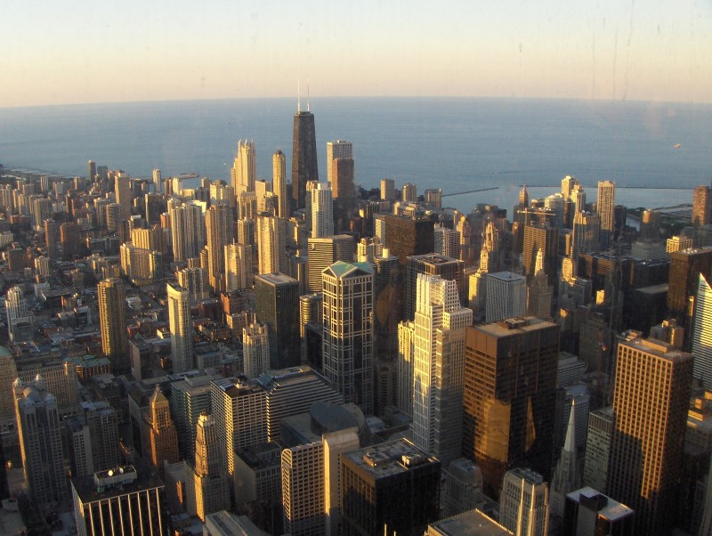 Chicago is nation's third largest city.